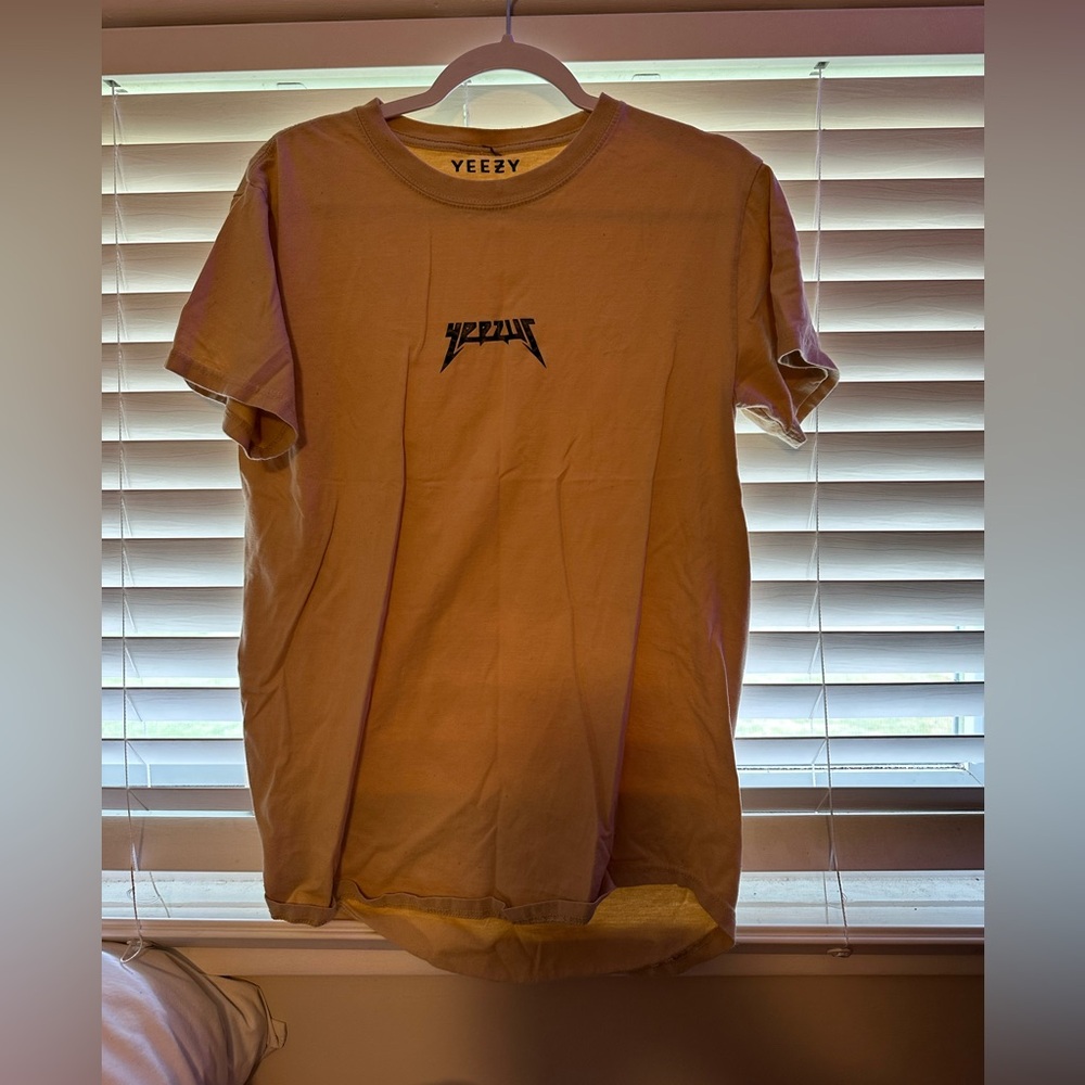 Yeezus Kanye West Beige T-Shirt (Medium)